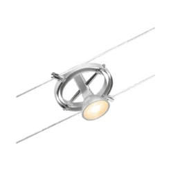 Paulmann No. 94437 Seilsystem Cardan Spot Chrom matt ohne Leuchtmittel DC