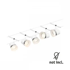 Paulmann No. 94461 Seilsystem Cone Basisset Weiß 5x max.10W DC 60VA