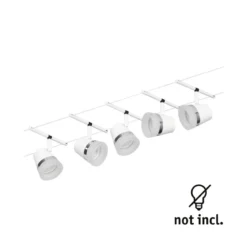 Paulmann No. 94461 Seilsystem Cone Basisset Weiß 5x max.10W DC 60VA