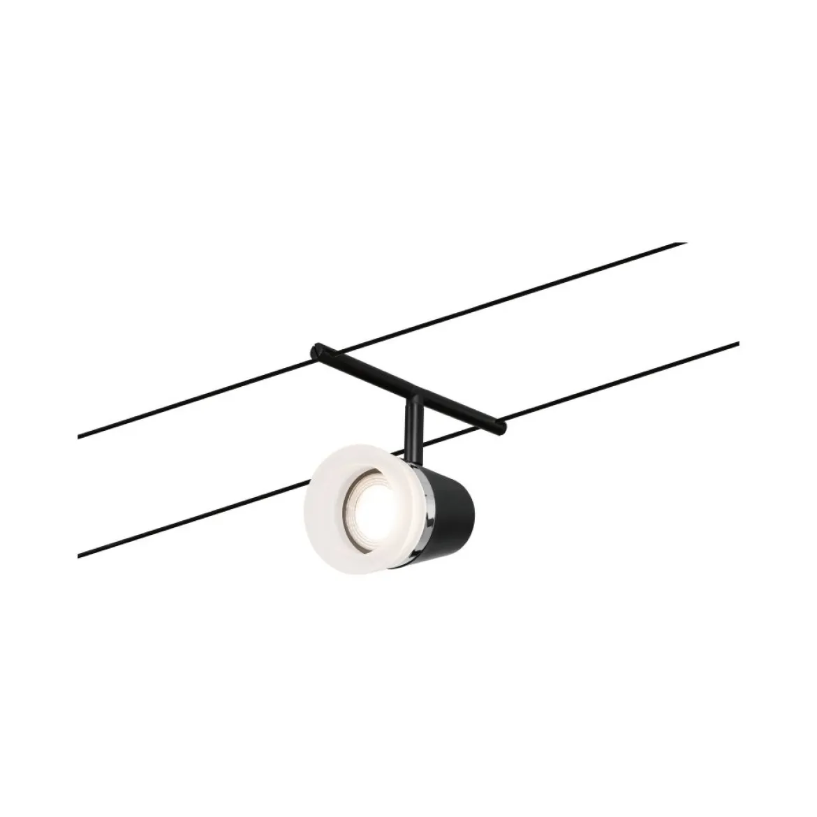 Paulmann No. 94464 Seilsystem Cone Einzelspot Schwarz max.10W 12V