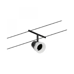 Paulmann No. 94464 Seilsystem Cone Einzelspot Schwarz max.10W 12V
