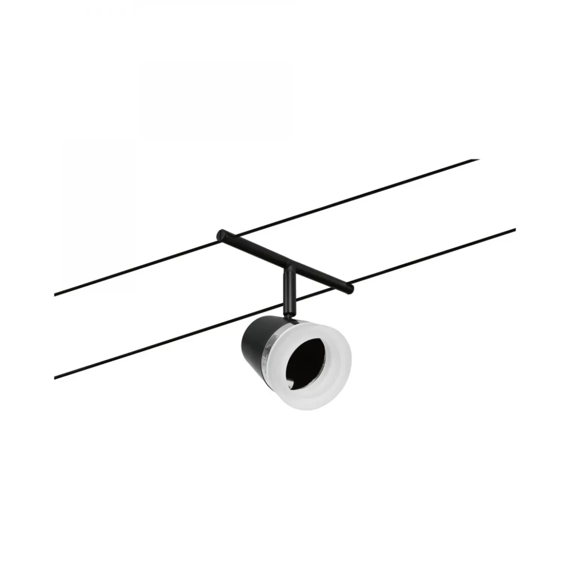 Paulmann No. 94464 Seilsystem Cone Einzelspot Schwarz max.10W 12V