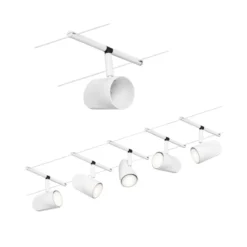 Paulmann No. 94467 Seilsystem Cup Basisset Weiß 5x max.10W DC 60VA