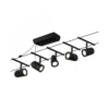 Paulmann No. 94469 Seilsystem Cup Basisset Schwarz 5x max.10W DC 60VA