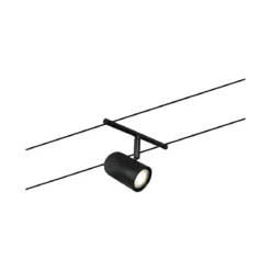 Paulmann No. 94470 Seilsystem Cup Einzelspot Schwarz max.10W 12V