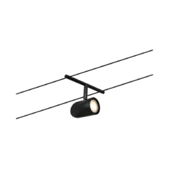 Paulmann No. 94470 Seilsystem Cup Einzelspot Schwarz max.10W 12V