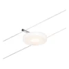 Paulmann No. 94426 Seilsystem DiscLED 5 Spots Chrom Satin 3000K DC 60VA