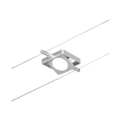 Paulmann No. 94420 Seilsystem MacLED 5 Spots Chrom matt 3000K DC 60VA