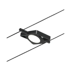 Paulmann No. 94424 Seilsystem MacLED 5 Spots Schwarz matt 3000K DC 60VA