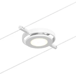 Paulmann No. 94416 Seilsystem RoundMac LED 5 Spots Weiß Chrom 3000K DC 60VA