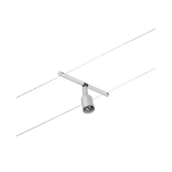 Paulmann No. 94442 Seilsystem Salt 5 Spots Chrom matt ohne Leuchtmittel DC 60VA