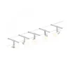 Paulmann No. 94136 Seilsystem Sheela Chrom matt mit 5 Spots ohne Leuchtmittel, max. 10W GU5,3