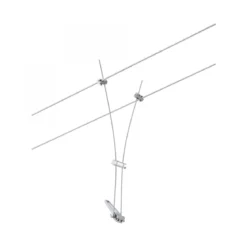 Paulmann No. 94487 Seilsystem Spot Comet Chrom matt ohne Leuchtmittel GU5,3 DC60VA