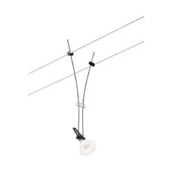 Paulmann No. 94489 Seilsystem Spot Comet Schwarz ohne Leuchtmittel GU5,3 DC60VA