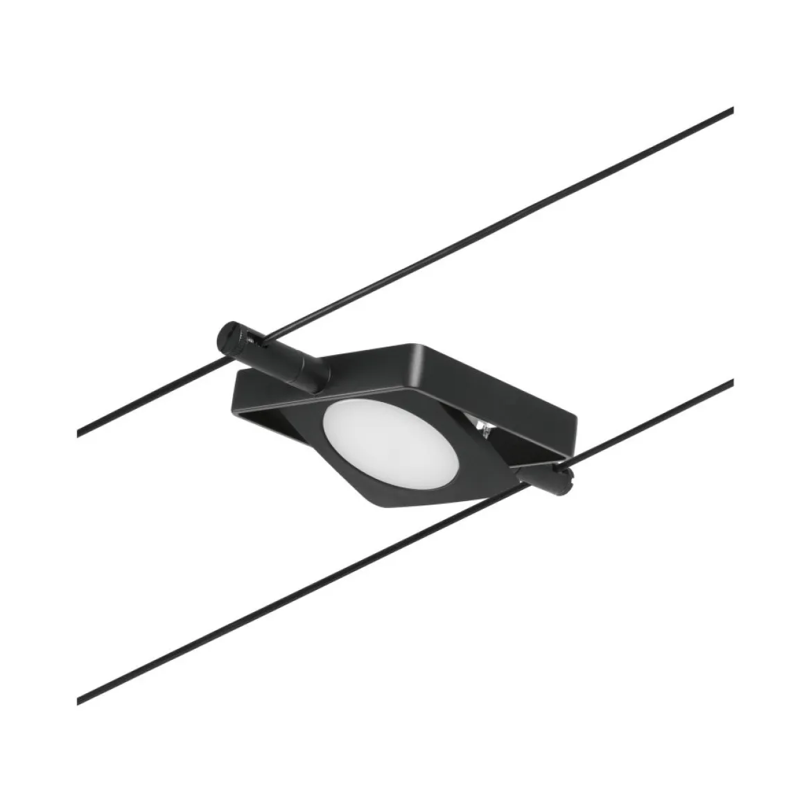 Paulmann No. 94425 Seilsystem Spot MacLED Schwarz matt Chrom DC 3000K