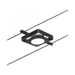 Paulmann No. 94425 Seilsystem Spot MacLED Schwarz matt Chrom DC 3000K