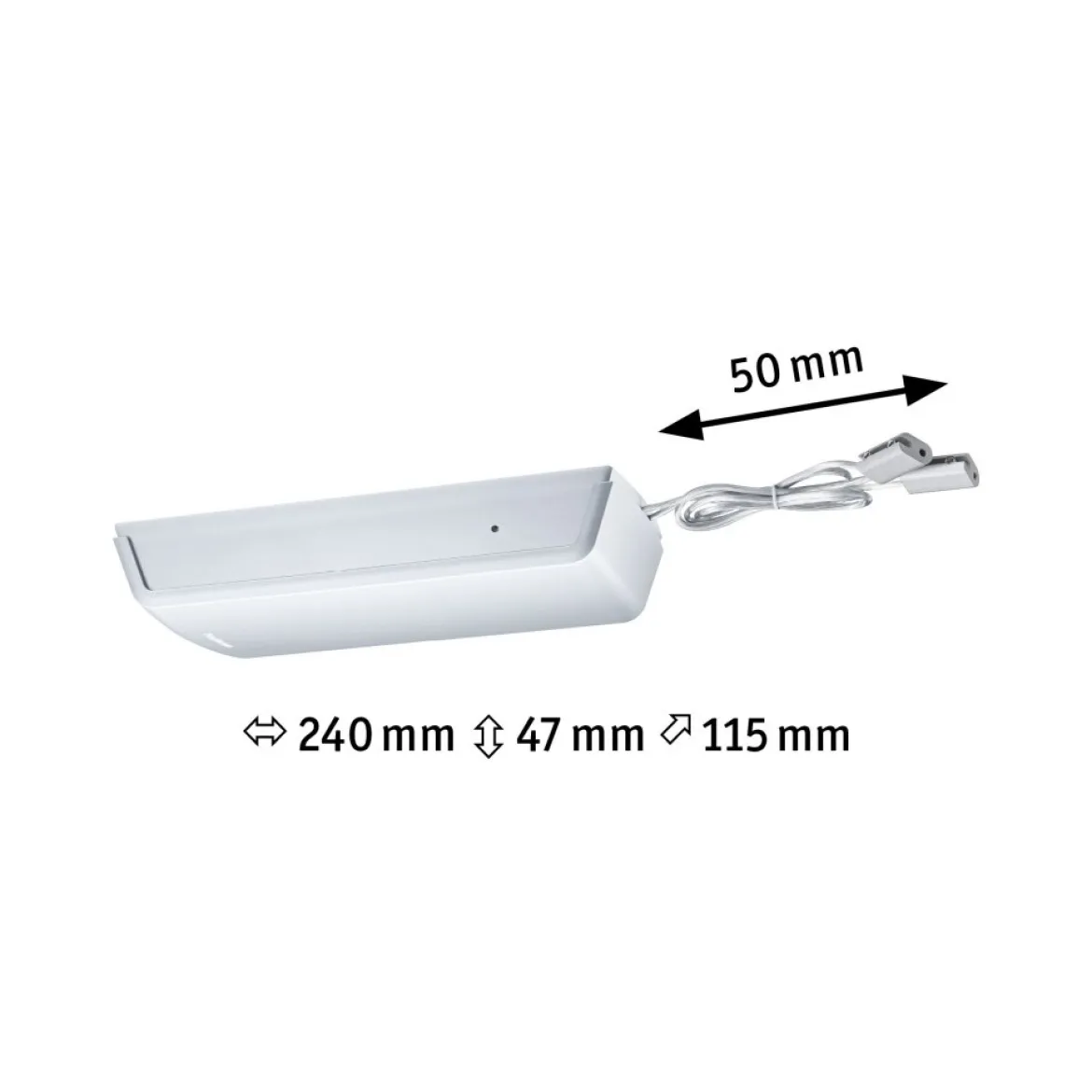 Paulmann No. 97838 Seilsystem Trafo Chrom matt max. 60W 230V/12V DC 60VA