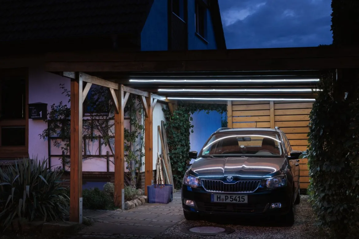 Paulmann No. 78908 SimpLED Outdoor Stripe Set 5m 12W Tageslichtweiß beschichtet IP65