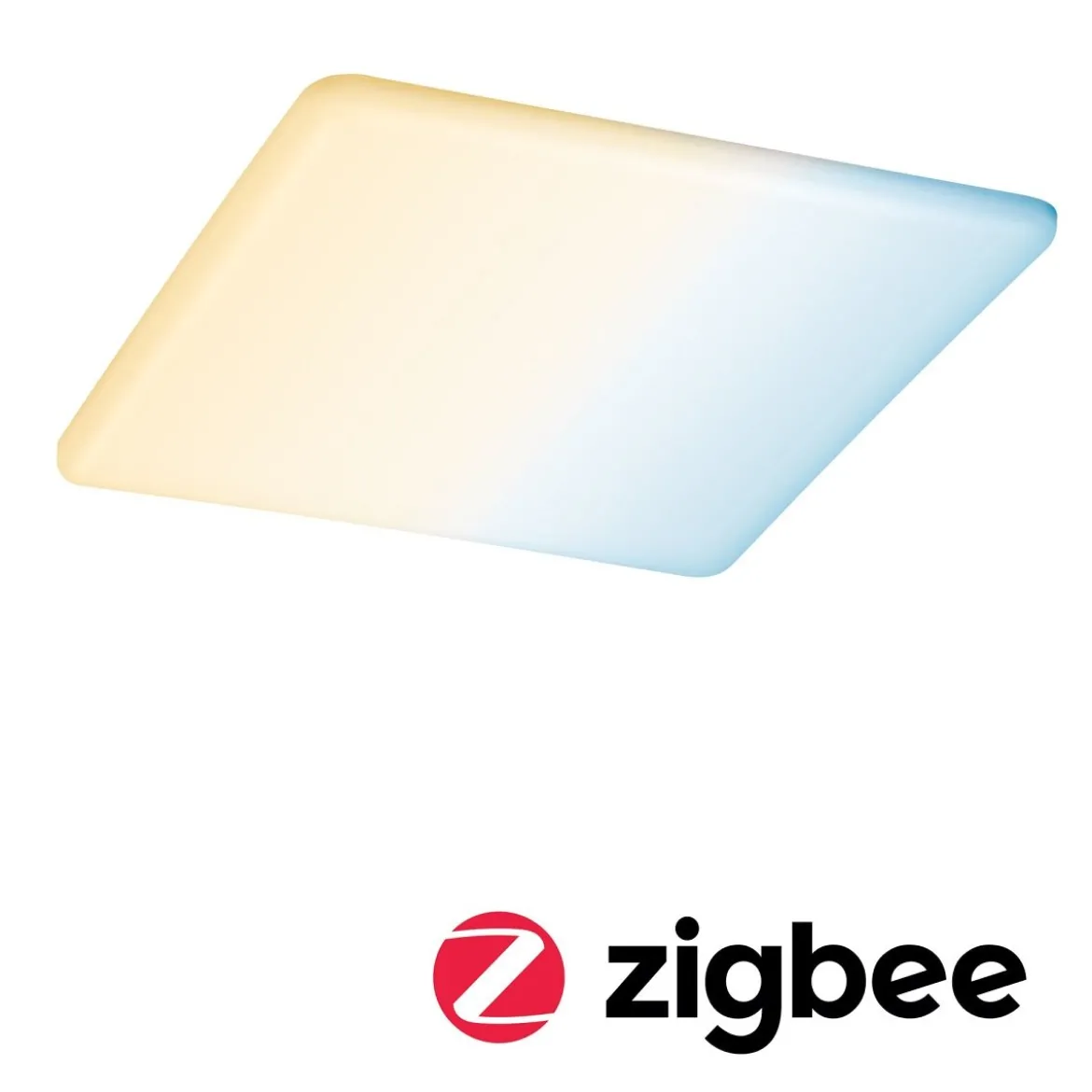 Paulmann No. 95385 Smart Home Zigbee Einbaupanel Veluna VariFit TunableWhite 215x215mm IP44