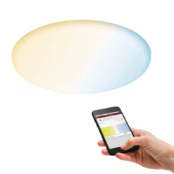 Paulmann No. 95387 Smart Home Zigbee LED Einbaupanel Veluna VariFit TunableWhite 215mm IP44