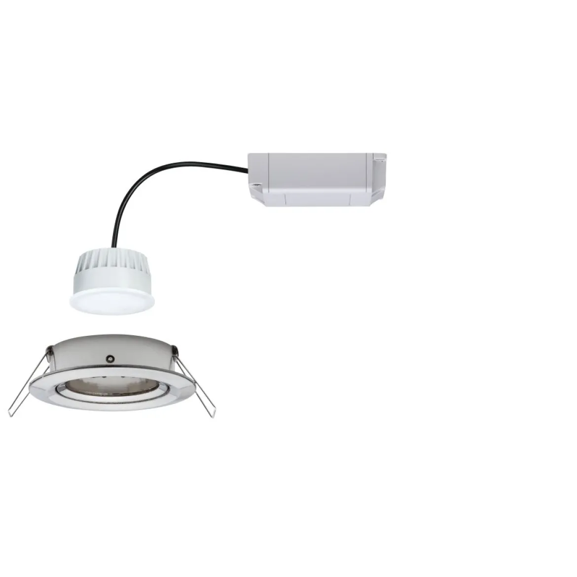Paulmann No. 92964 SmartHome Zigbee LED Einbauleuchte Nova Plus RGBW Eisen gebürstet