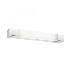 Paulmann No. 79714 Spiegelleuchte LED Quasar IP44 7,5W Chrom 44 cm