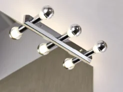 Paulmann No. 99679 Spiegelleuchte Regula max. 3x40W 230V, E14, Chrom
