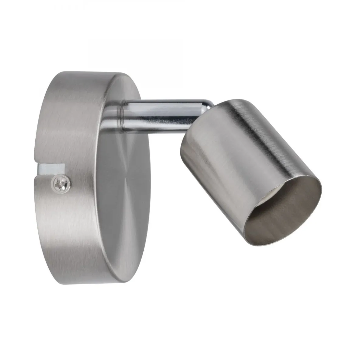 Paulmann No. 66743 Strahler Carolina 1-flammig Nickel matt ohne Leuchtmittel, max. 10W GU10