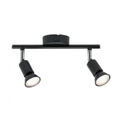 Paulmann No. 66751 Strahler Carolina 2-flammig IP44 GU10 Anthrazit ohne Leuchtmittel