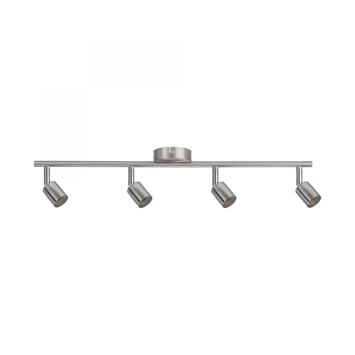 Paulmann No. 66746 Strahler Carolina 4-flammig Nickel matt ohne Leuchtmittel, max. 10W GU10