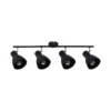 Paulmann No. 66762 Strahler Davy 4-flammig E27 Schwarz max. 4x20W