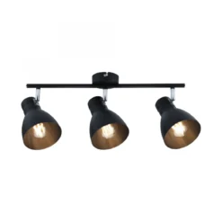 Paulmann No. 66761 Strahler Davy 3-flammig E27 Schwarz max.3x20W