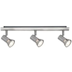 Paulmann No. 66700 Strahler Teja 3-flammig Nickel satiniert ohne Leuchtmittel, max. 10W GU10