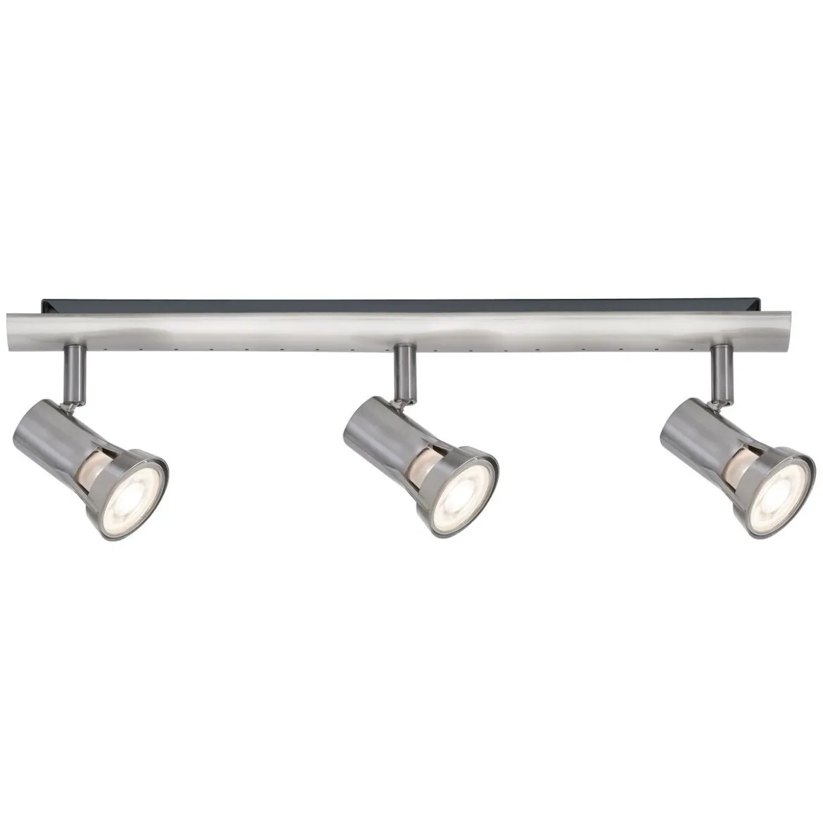 Paulmann No. 66700 Strahler Teja 3-flammig Nickel satiniert ohne Leuchtmittel, max. 10W GU10