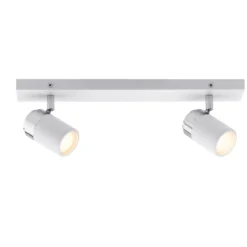 Paulmann No. 66711 Strahler Zyli 2-flammig Weiß Chrom max. 10W GU10 IP44