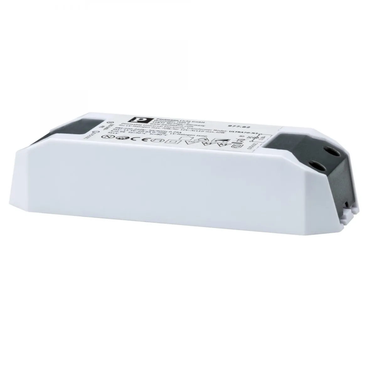 Paulmann No. 97762 Transformator elektronisch Halo LED 0-50 Watt Weiß
