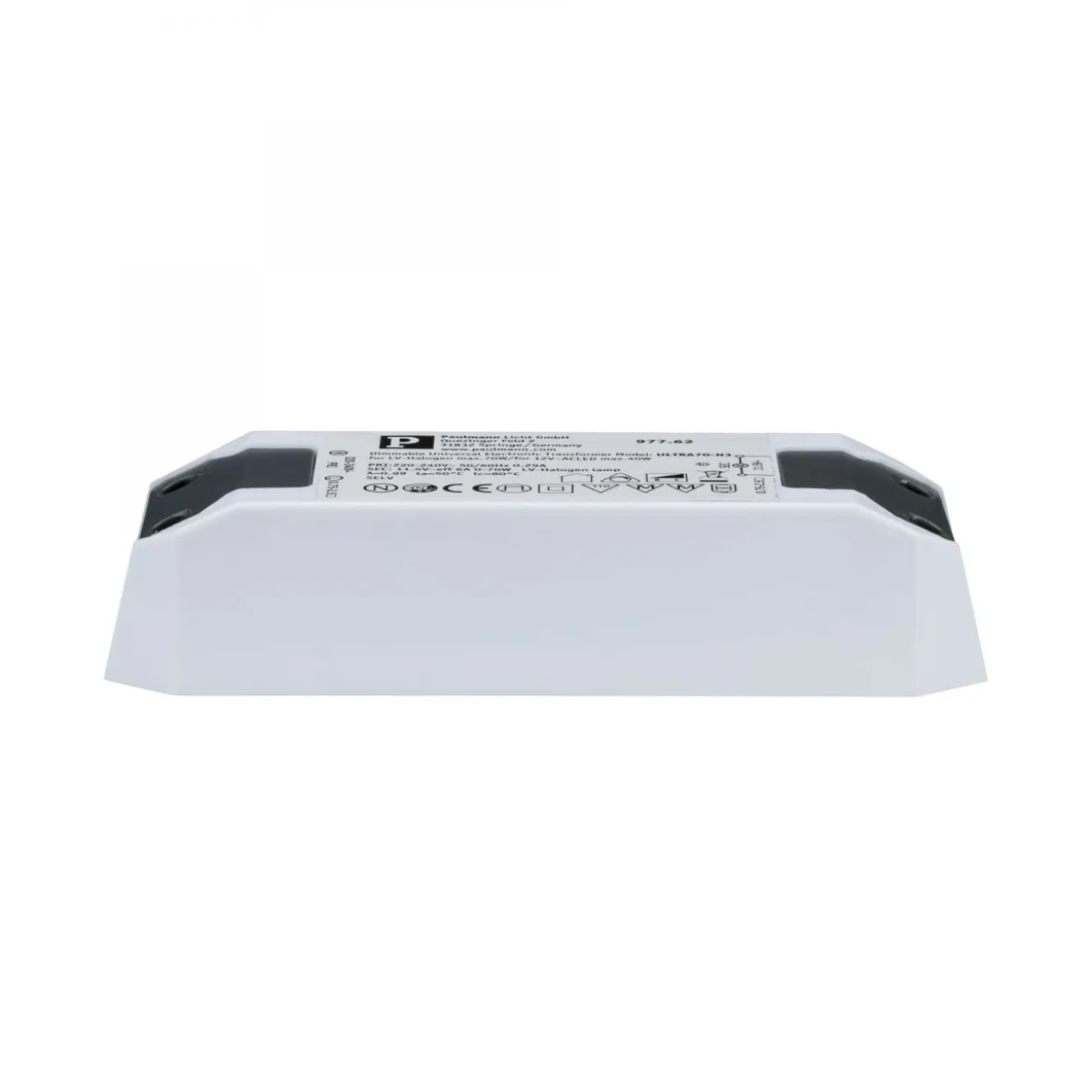 Paulmann No. 97762 Transformator elektronisch Halo LED 0-50 Watt Weiß