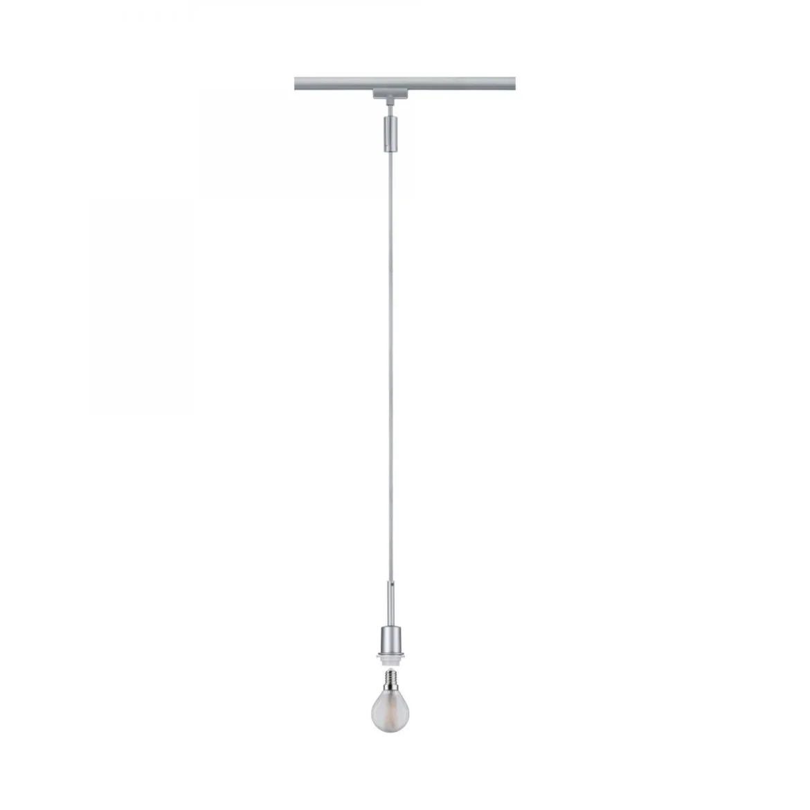 Paulmann No. 96969 URail DecoSystem Pendel Chrom matt max. 20W E14 ohne Leuchtmittel