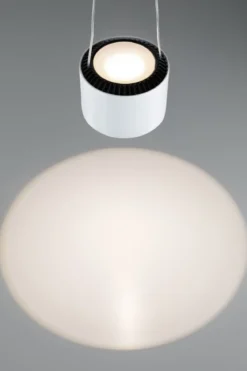 Paulmann No. 94971 URail LED Pendel Aldan 1-flammig weiß schwarz dimmbar