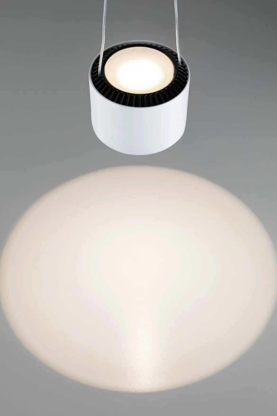 Paulmann No. 94971 URail LED Pendel Aldan 1-flammig weiß schwarz dimmbar