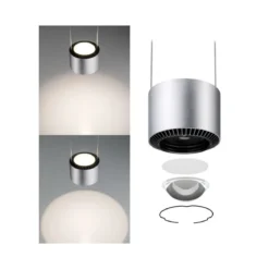 Paulmann No. 95520 URail LED Pendel Aldan 13W schwarz Chrom matt dimmbar