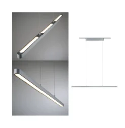 Paulmann No. 95375 URail LED Pendel Lento Chrom matt 41W dimmbar