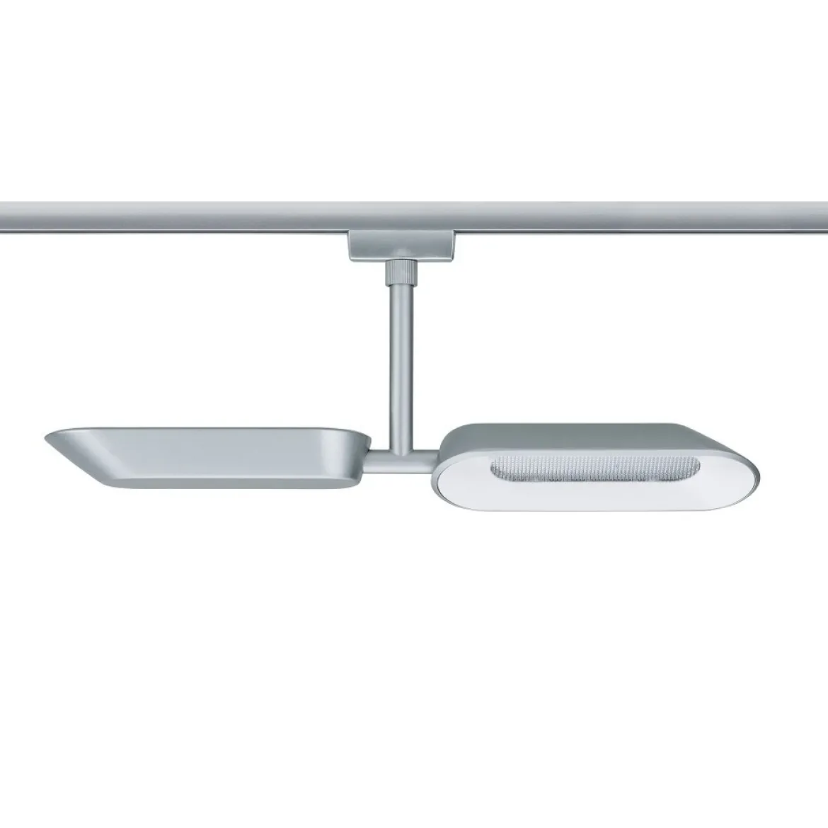 Paulmann No. 95469 URail LED Spot Dipper 2 x 8 Watt Chrom matt, Weiß