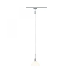 Paulmann No. 96972 URail Pendel Sarrasani Chrom matt Opal ohne Leuchtmittel E14