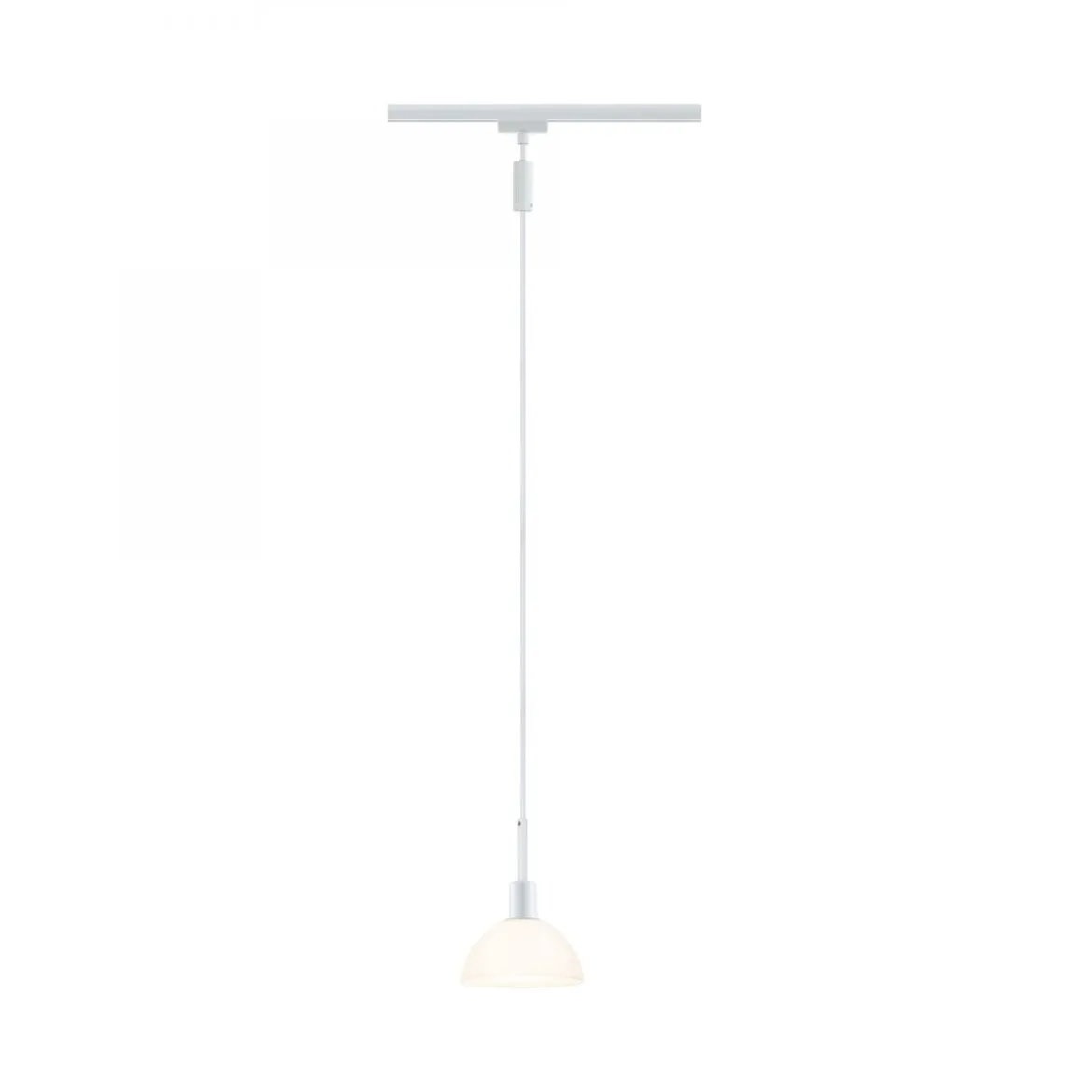 Paulmann No. 96973 URail Pendel Sarrasani Weiß Opal ohne Leuchtmittel E14