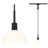 Paulmann No. 96974 URail Pendel Sarrasani Schwarz Opal ohne Leuchtmittel E14