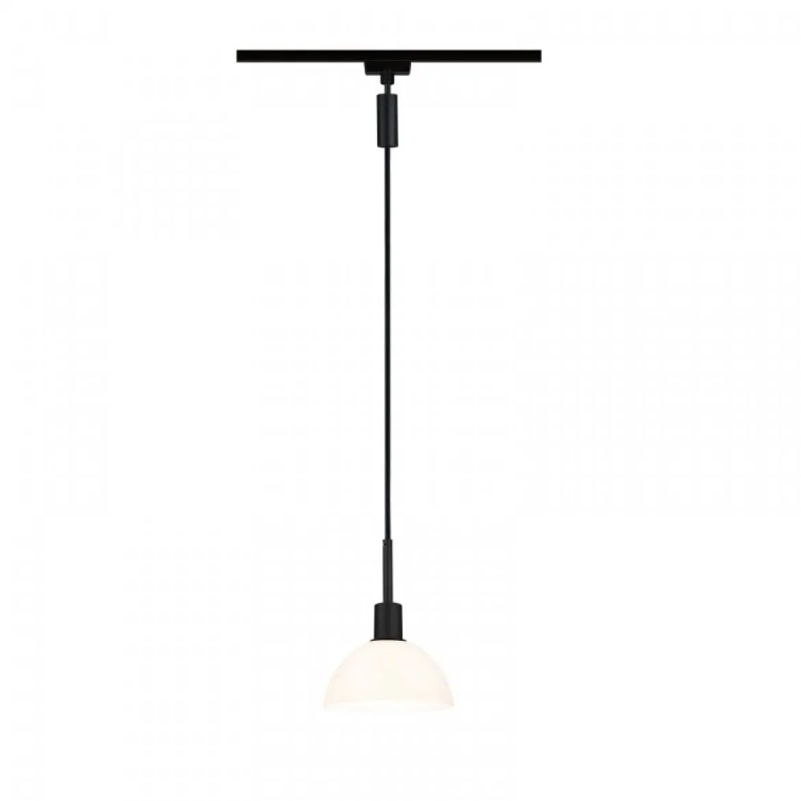 Paulmann No. 96974 URail Pendel Sarrasani Schwarz Opal ohne Leuchtmittel E14