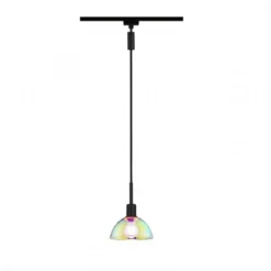 Paulmann No. 96976 URail Pendel Sarrasani Schwarz Dichroic ohne Leuchtmittel E14