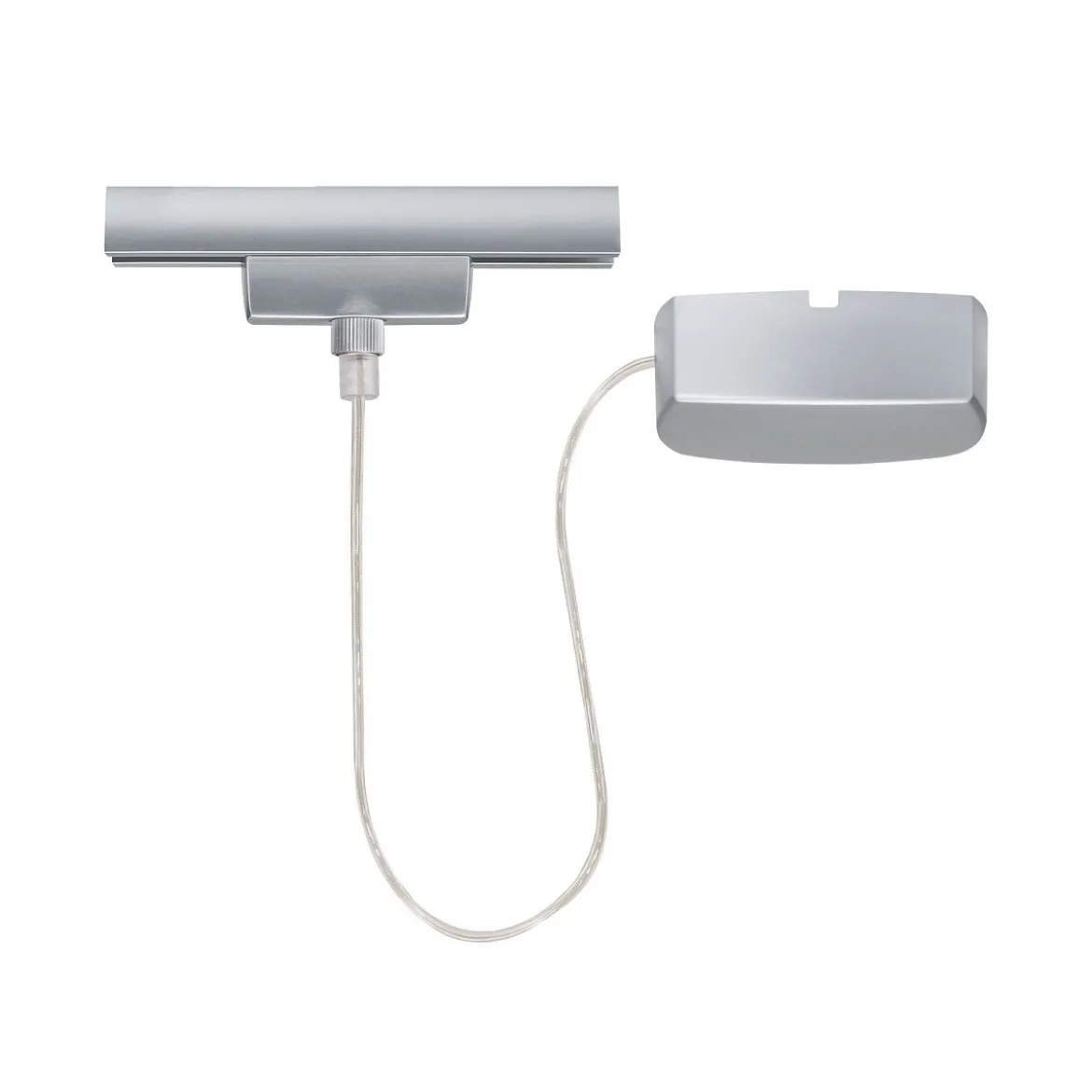 Paulmann No. 96831 URail Schienensystem Stromeinspeisung 230V, Chrom matt