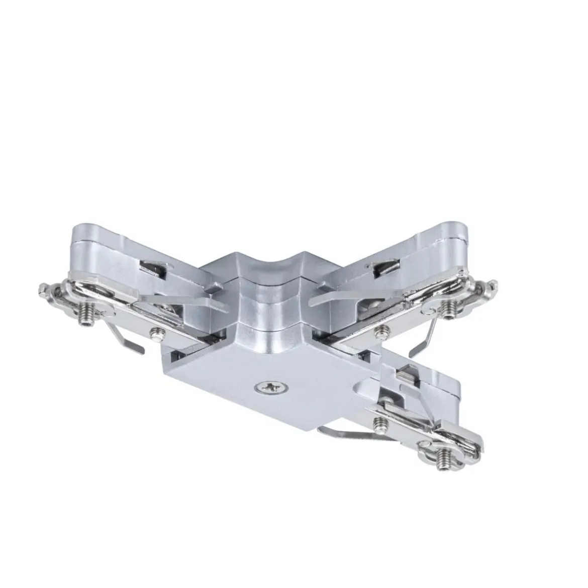 Paulmann No. 97656 URail Schienensystem Zubehör T-Verbinder 230V, Chrom matt